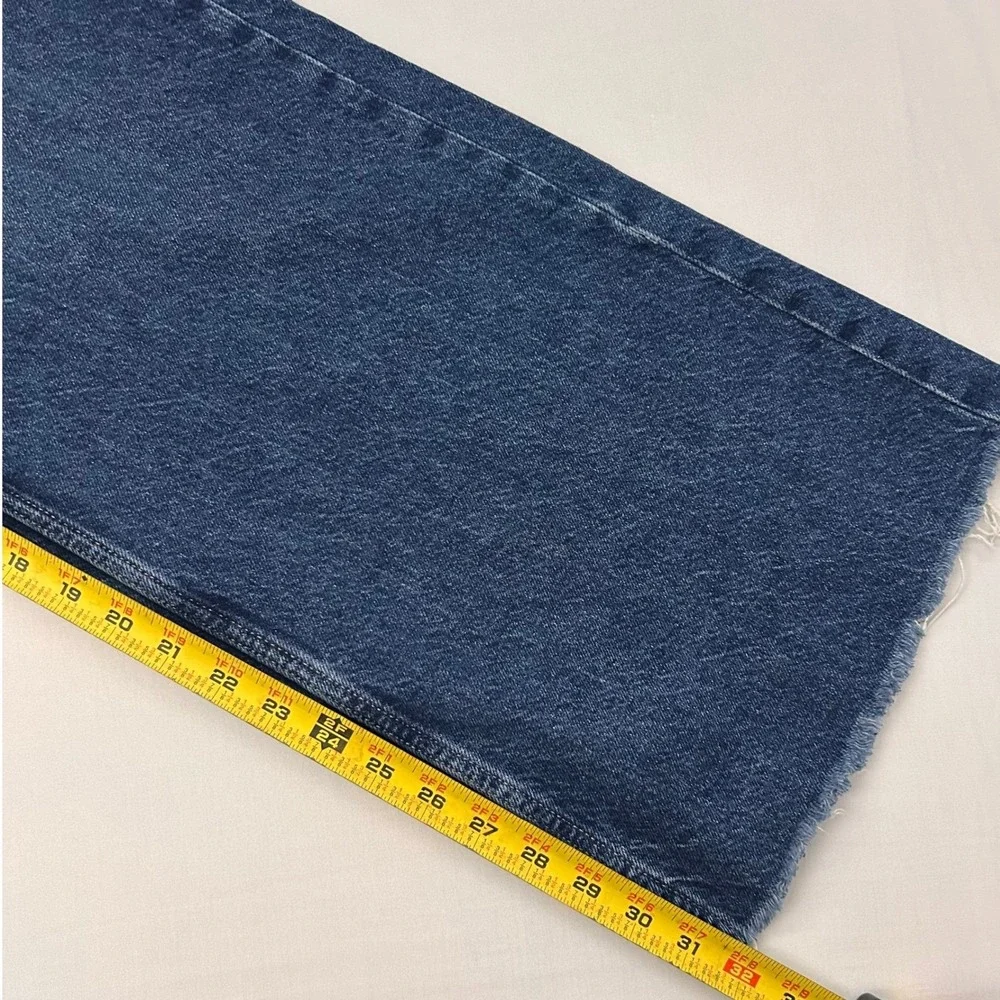 We The Free People Jeans‎ Womens 32 Blue Denim Tinsley Baggy High Rise